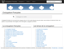 Tablet Screenshot of conjugaisonfrancaise.com